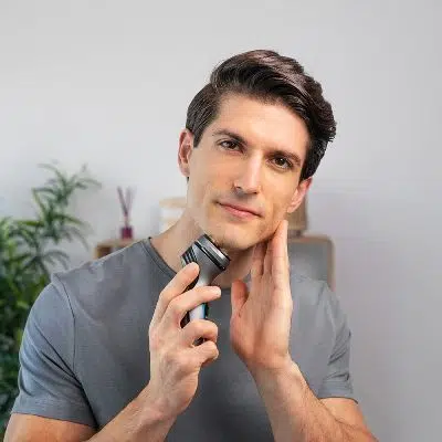 Rapidez de afeitado con una maquina de afeitar