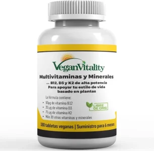 Multivitaminas para Veganos VeganVitality
